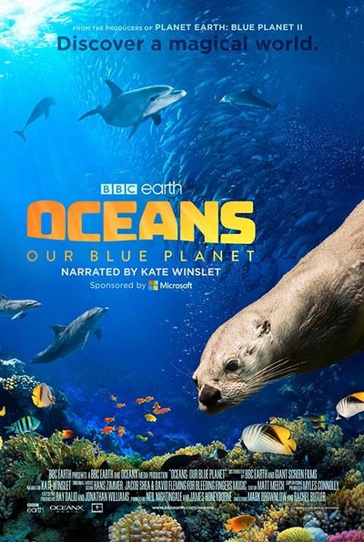 海洋：我们的蓝色星球的海报-正式海报