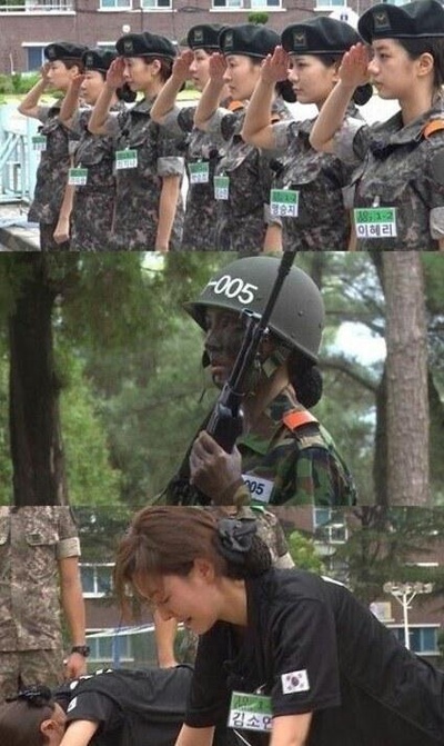真正的男人女兵特辑的海报-正式海报