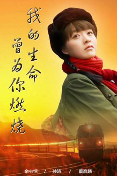 我的生命曾为你燃烧的海报-正式海报