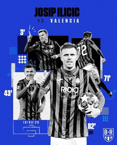 Valencia CF vs Atalanta BC的海报-正式海报