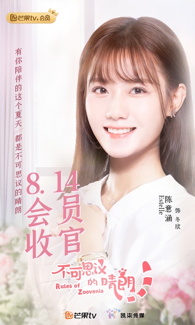 不可思议的晴朗的海报-角色海报