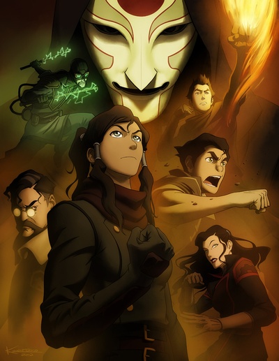 降世神通：科拉传奇 第一季的海报-正式海报