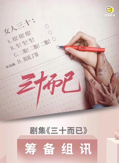 三十而已的海报-其他海报