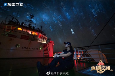 地球之极·侣行：破冰船南极行的海报-预告海报