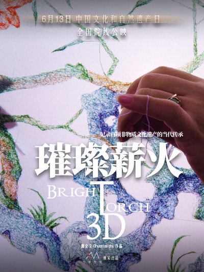 璀璨薪火3D的海报-预告海报