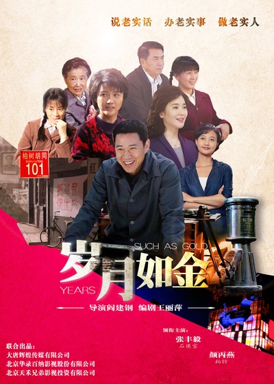 岁月如金的海报-正式海报