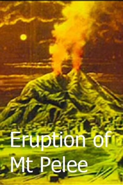 马提尼克的火山喷发的海报-正式海报