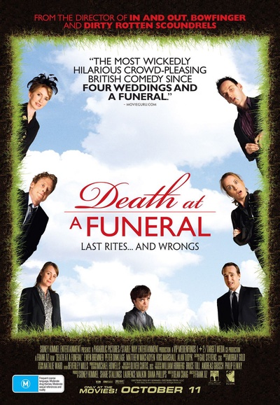 葬礼上的死亡的海报-正式海报