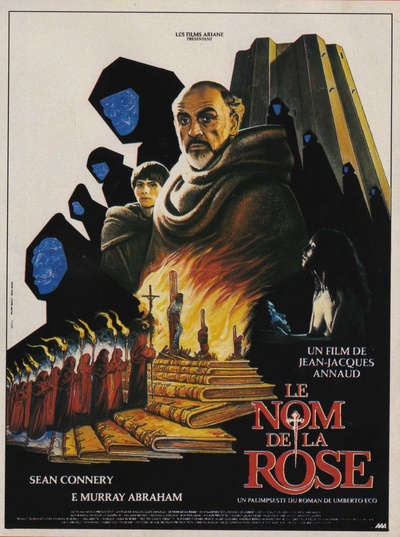 玫瑰之名的海报-正式海报 法国