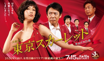 东京绯红：警视厅NS系的海报-正式海报 日本