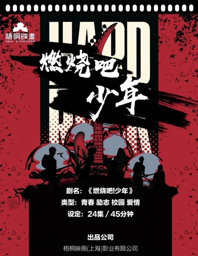 燃烧吧!少年的海报-预告海报