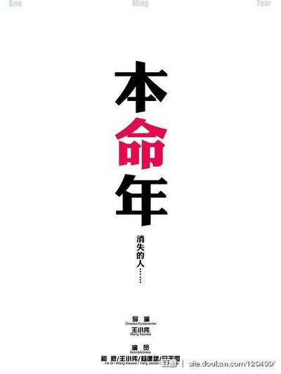本命年的海报-正式海报