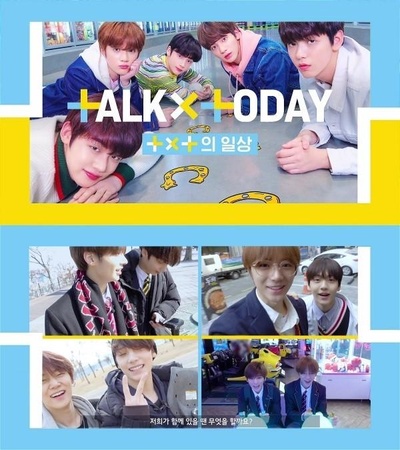 TALK X TODAY出道记录的海报-正式海报
