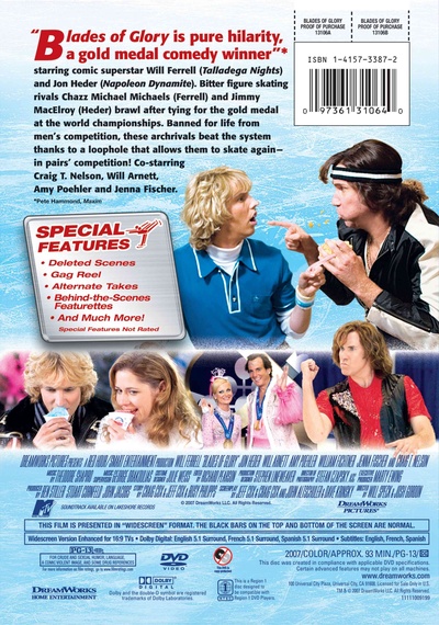 冰刀双人组的海报-正式海报 美国)(DVD封套