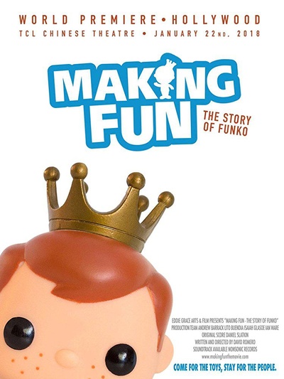 制造快乐：Funko的故事的海报-正式海报