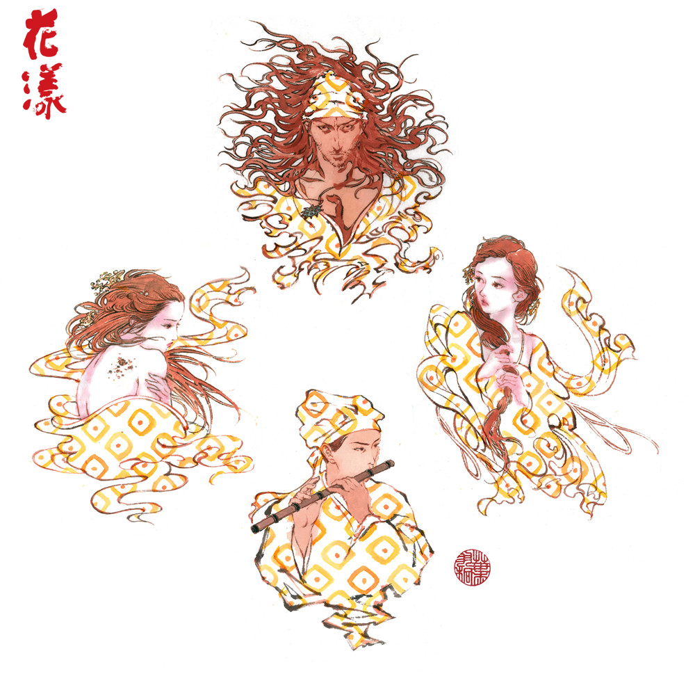 花漾的海报-角色海报