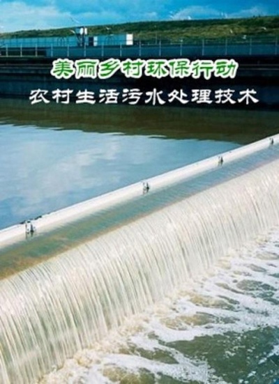 美丽乡村环保行动——农村生活污水处理技术的海报-正式海报
