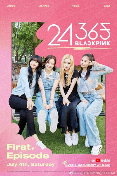 BLACKPINK相伴全年无休的海报-正式海报