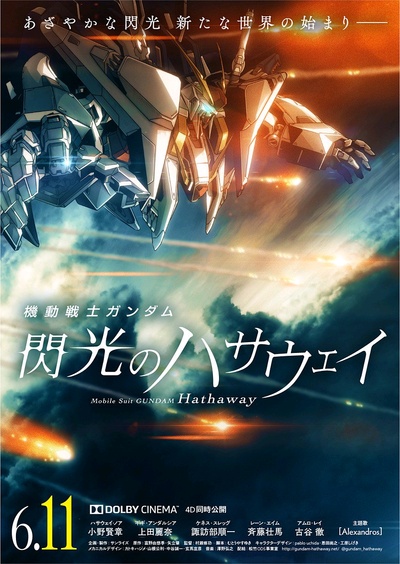 机动战士高达 闪光的哈萨维 剧场版1的海报-正式海报 日本