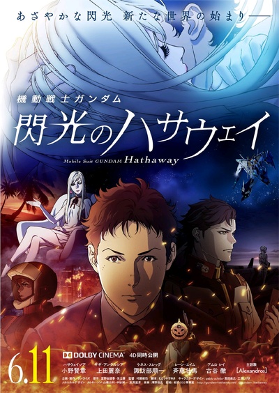 机动战士高达 闪光的哈萨维 剧场版1的海报-正式海报 日本