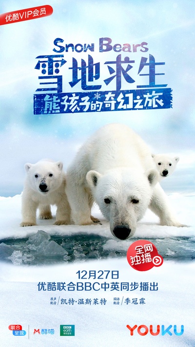 雪地求生：熊孩子的奇幻之旅的海报-正式海报 中国大陆