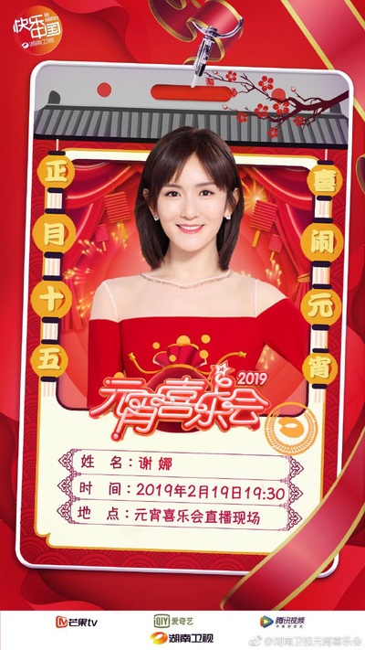 2019湖南卫视元宵晚会的海报-正式海报