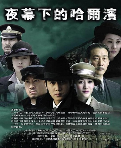 夜幕下的哈尔滨的海报-正式海报