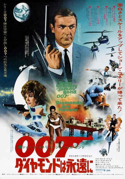 007之金刚钻的海报-正式海报