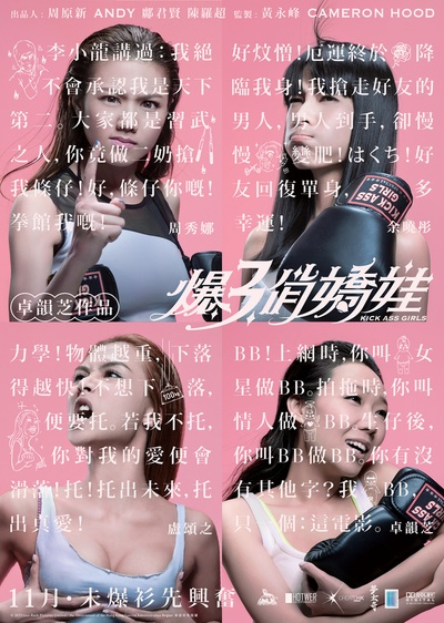 霹雳囧花的海报-角色海报 香港