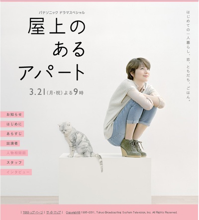 屋顶的公寓的海报-正式海报