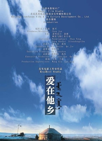 爱在他乡的海报-正式海报