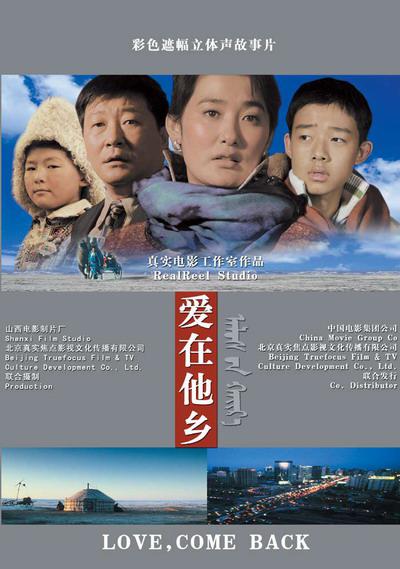爱在他乡的海报-正式海报