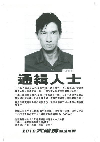 大追捕的海报-预告海报 香港