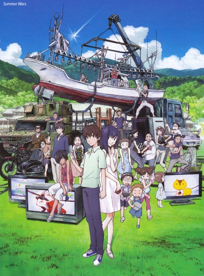 夏日大作战的海报-预告海报 日本