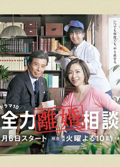 全力离婚咨询的海报-正式海报 日本