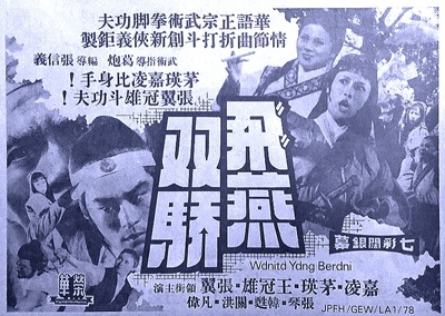 飞燕双娇的海报-正式海报