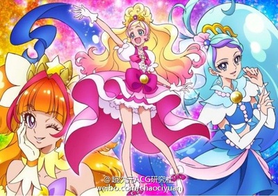 Go! 公主光之美少女的海报-正式海报 日本