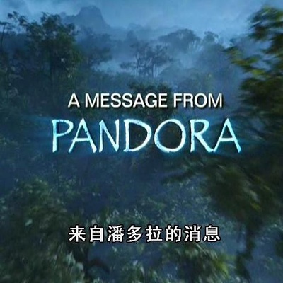 阿凡达：来自潘多拉的消息的海报-正式海报