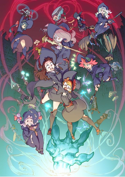 小魔女学园：魔法游行的海报-正式海报 日本