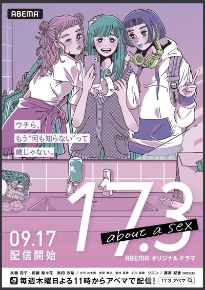 17.3 about a sex的海报-正式海报 日本