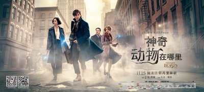 神奇动物在哪里的海报-预告海报 中国大陆