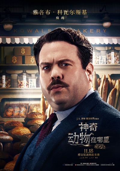 神奇动物在哪里的海报-角色海报 中国大陆