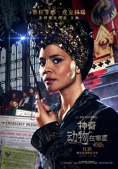 神奇动物在哪里的海报-角色海报 中国大陆