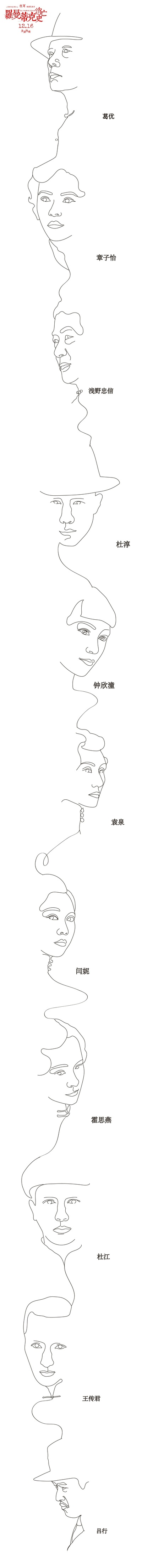 罗曼蒂克消亡史的海报-角色海报 中国大陆