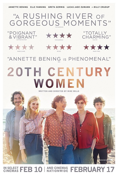 二十世纪女人的海报-正式海报 英国
