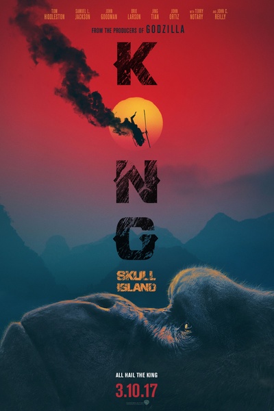 金刚：骷髅岛的海报-正式海报