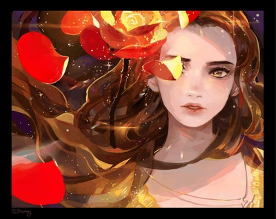 美女与野兽的海报-其他海报 美国