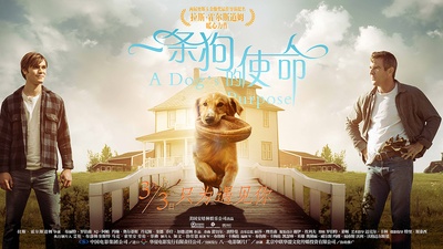 一条狗的使命的海报-预告海报 中国大陆