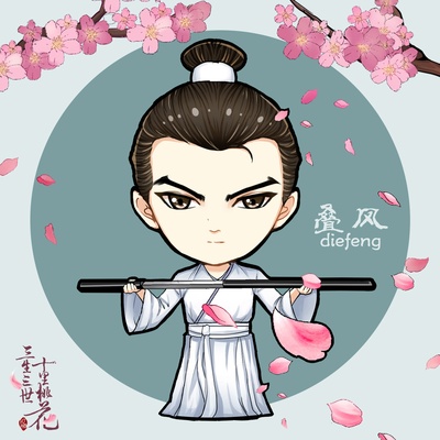 三生三世十里桃花的海报-角色海报 中国大陆