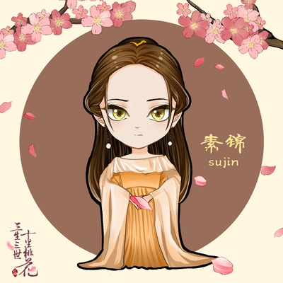 三生三世十里桃花的海报-角色海报 中国大陆